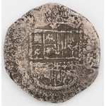 8 Reales Treasure Cob Coin Santiago Shipwreck of 1585 